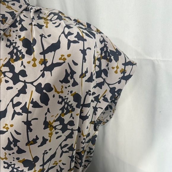 REI COOPERATIVE PATTERN SHEATH DRESS BUTTON TIE XS - Picture 6 of 10